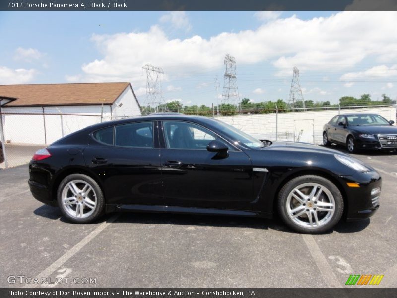 Black / Black 2012 Porsche Panamera 4