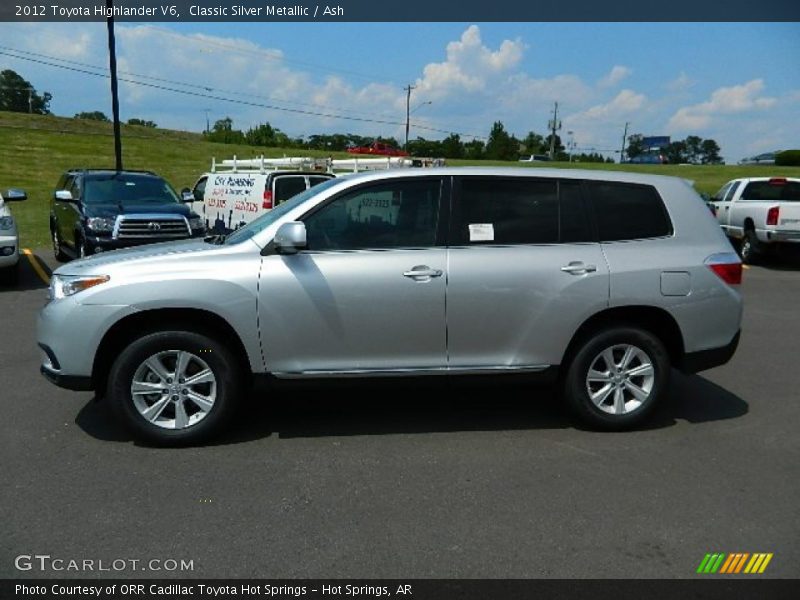 Classic Silver Metallic / Ash 2012 Toyota Highlander V6