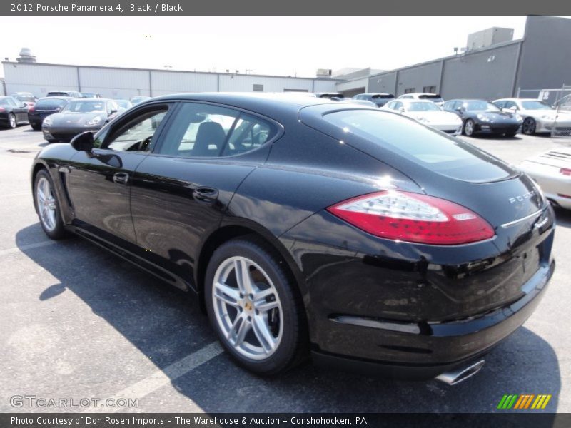 Black / Black 2012 Porsche Panamera 4