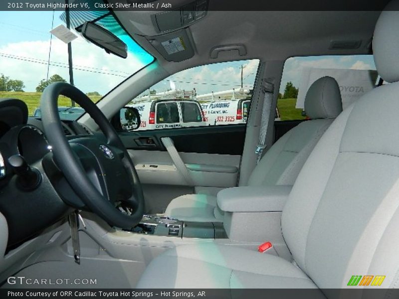 Classic Silver Metallic / Ash 2012 Toyota Highlander V6