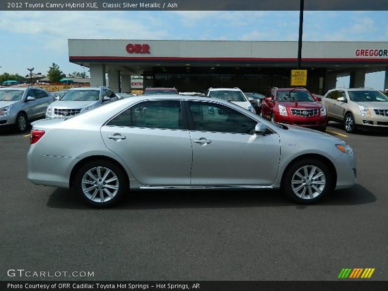 Classic Silver Metallic / Ash 2012 Toyota Camry Hybrid XLE