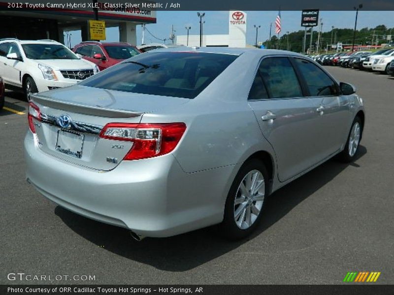 Classic Silver Metallic / Ash 2012 Toyota Camry Hybrid XLE