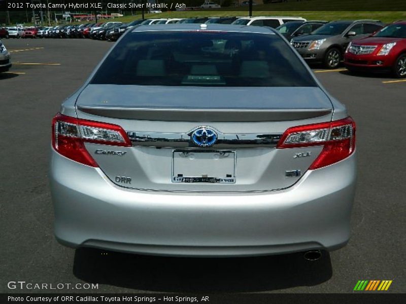 Classic Silver Metallic / Ash 2012 Toyota Camry Hybrid XLE