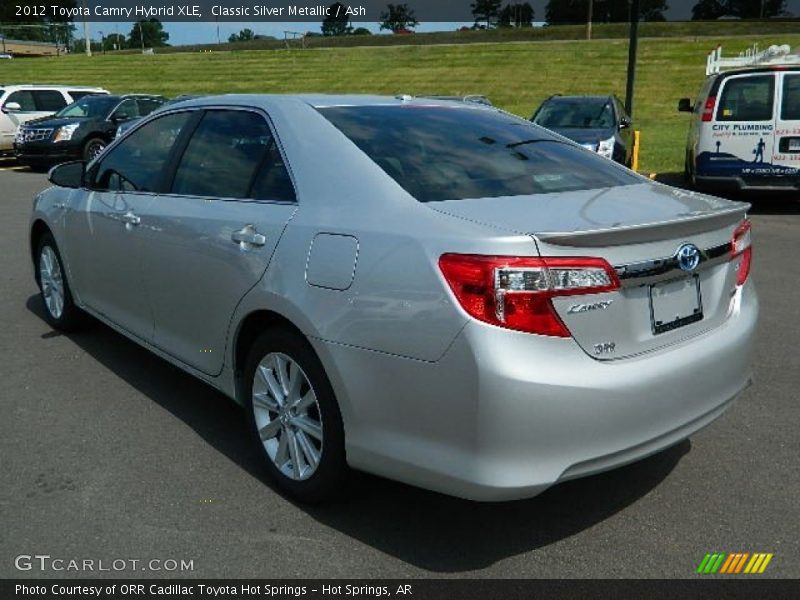 Classic Silver Metallic / Ash 2012 Toyota Camry Hybrid XLE