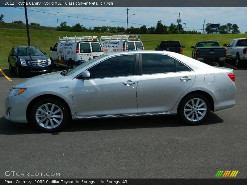 Classic Silver Metallic / Ash 2012 Toyota Camry Hybrid XLE