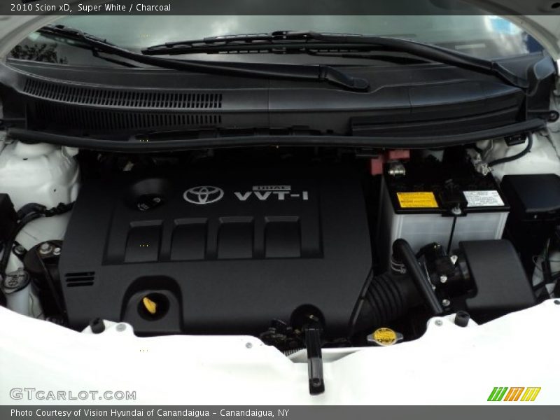 Super White / Charcoal 2010 Scion xD