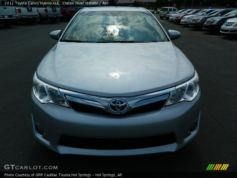Classic Silver Metallic / Ash 2012 Toyota Camry Hybrid XLE