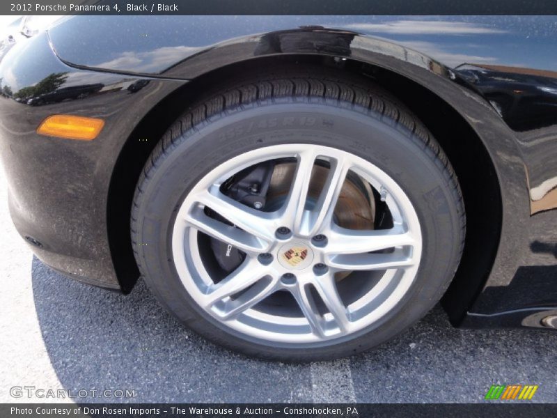Black / Black 2012 Porsche Panamera 4