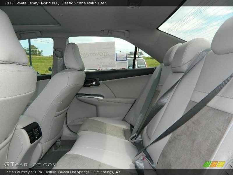 Classic Silver Metallic / Ash 2012 Toyota Camry Hybrid XLE