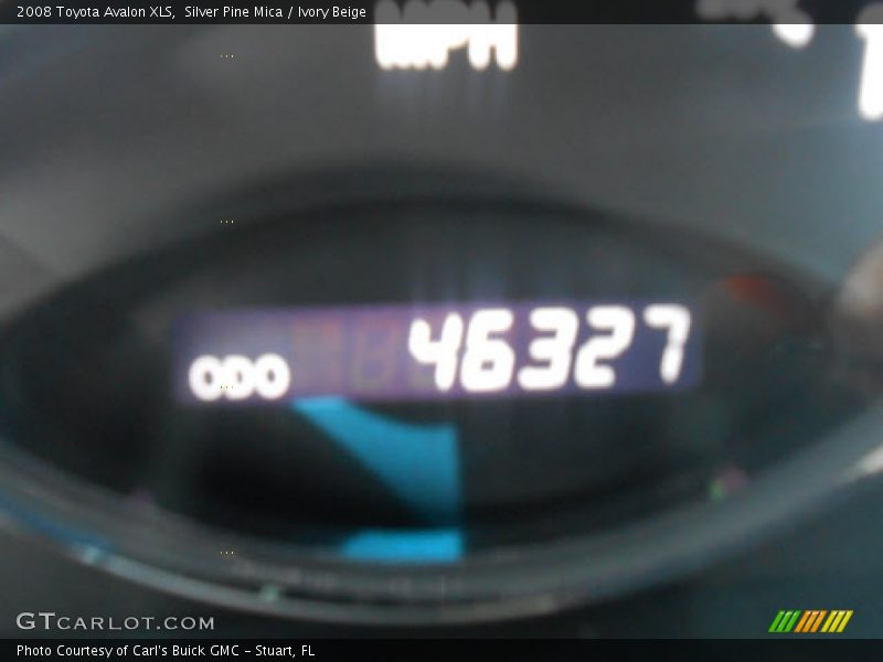 Silver Pine Mica / Ivory Beige 2008 Toyota Avalon XLS