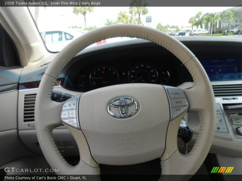 Silver Pine Mica / Ivory Beige 2008 Toyota Avalon XLS