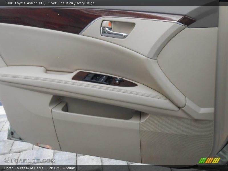 Silver Pine Mica / Ivory Beige 2008 Toyota Avalon XLS