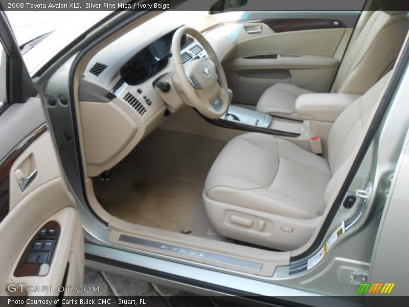 Silver Pine Mica / Ivory Beige 2008 Toyota Avalon XLS