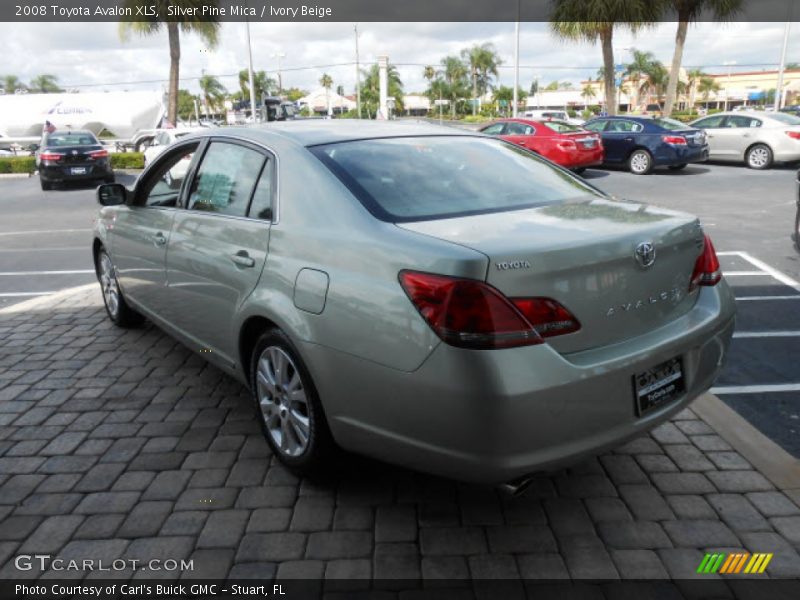 Silver Pine Mica / Ivory Beige 2008 Toyota Avalon XLS