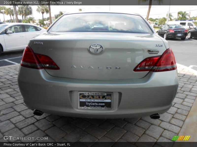 Silver Pine Mica / Ivory Beige 2008 Toyota Avalon XLS