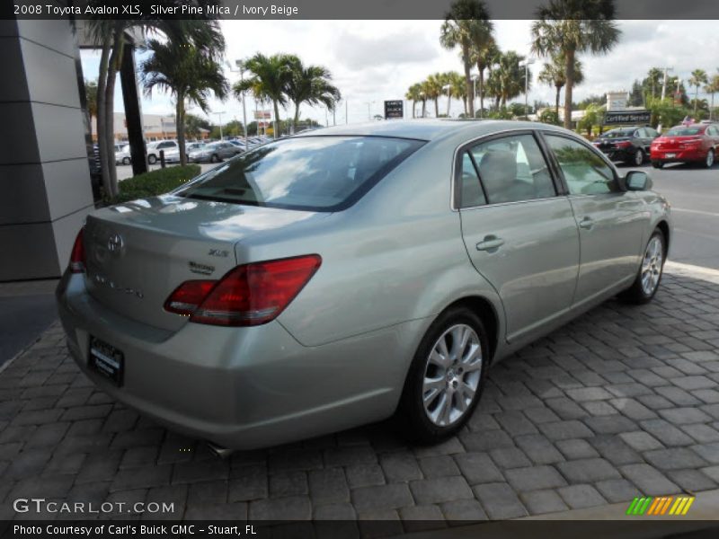 Silver Pine Mica / Ivory Beige 2008 Toyota Avalon XLS