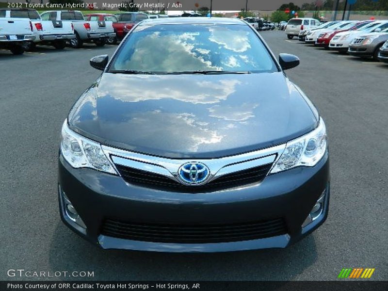 Magnetic Gray Metallic / Ash 2012 Toyota Camry Hybrid XLE