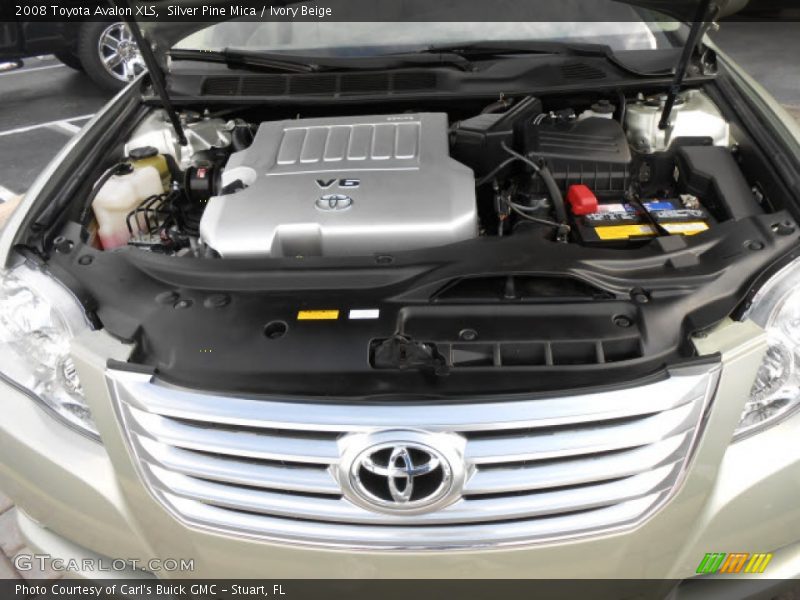 Silver Pine Mica / Ivory Beige 2008 Toyota Avalon XLS