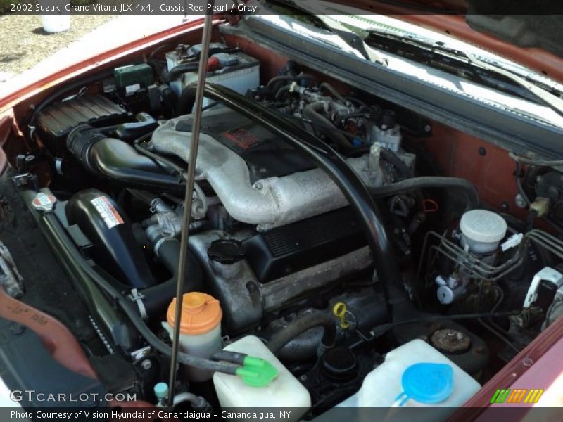  2002 Grand Vitara JLX 4x4 Engine - 2.5 Liter DOHC 24-Valve V6