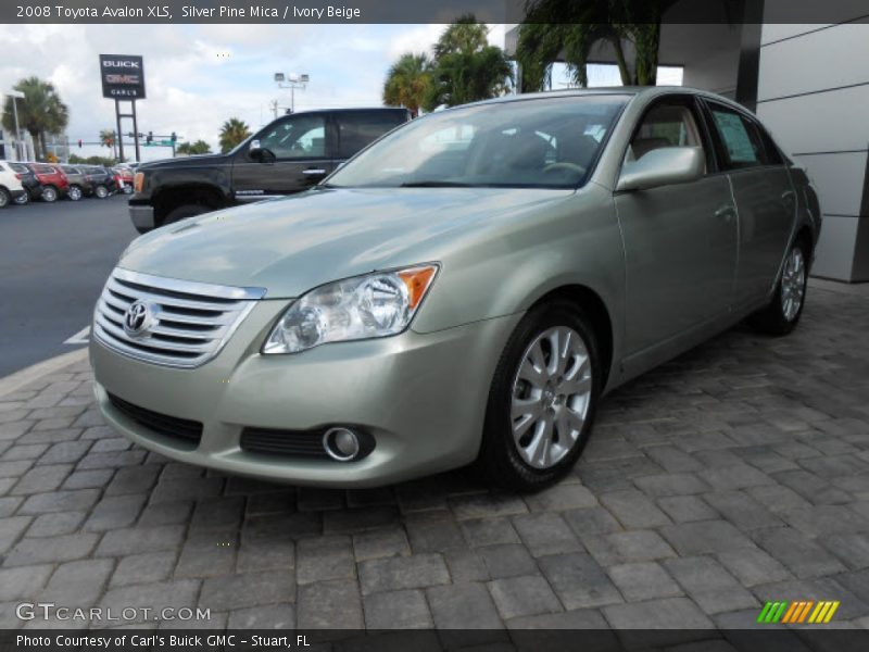 Silver Pine Mica / Ivory Beige 2008 Toyota Avalon XLS