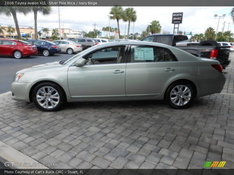 Silver Pine Mica / Ivory Beige 2008 Toyota Avalon XLS