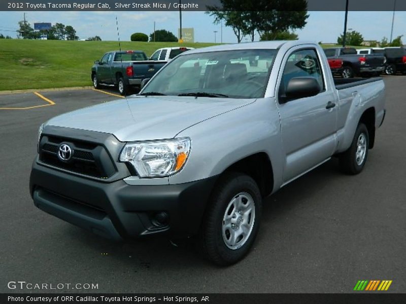 Silver Streak Mica / Graphite 2012 Toyota Tacoma Regular Cab