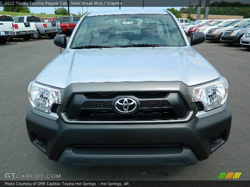 Silver Streak Mica / Graphite 2012 Toyota Tacoma Regular Cab