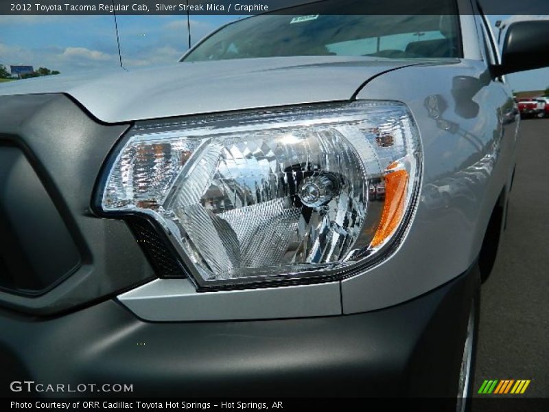 Silver Streak Mica / Graphite 2012 Toyota Tacoma Regular Cab