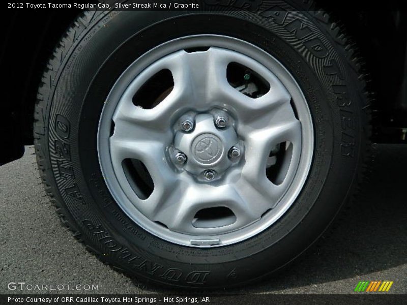 Silver Streak Mica / Graphite 2012 Toyota Tacoma Regular Cab