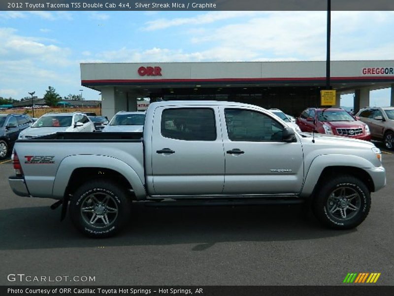 Silver Streak Mica / Graphite 2012 Toyota Tacoma TSS Double Cab 4x4