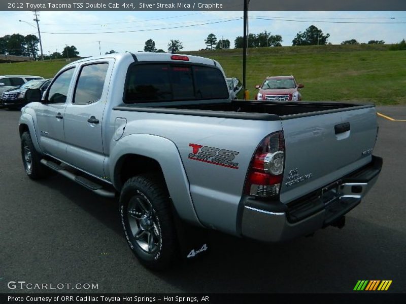 Silver Streak Mica / Graphite 2012 Toyota Tacoma TSS Double Cab 4x4