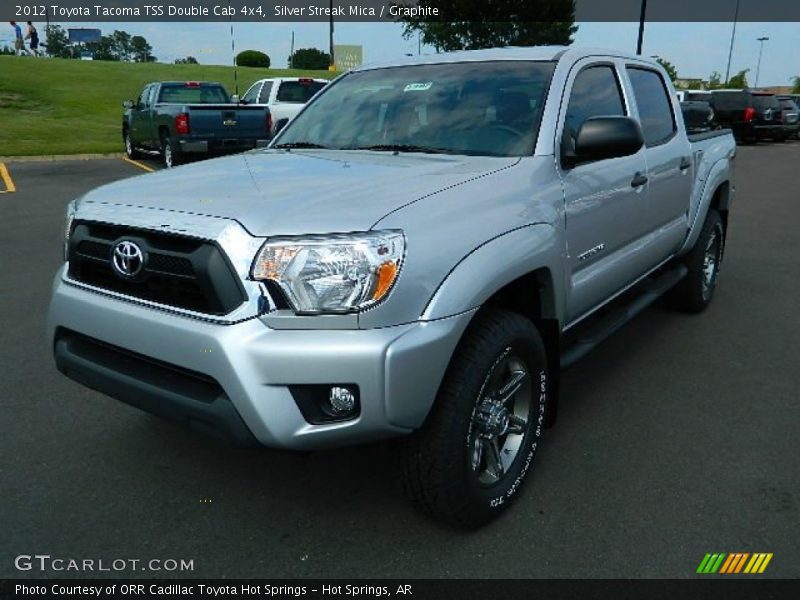 Silver Streak Mica / Graphite 2012 Toyota Tacoma TSS Double Cab 4x4