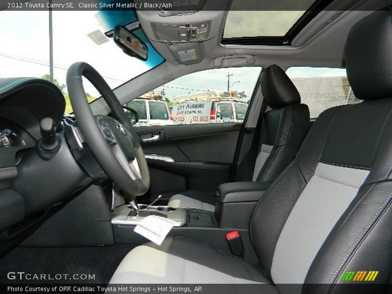 Classic Silver Metallic / Black/Ash 2012 Toyota Camry SE