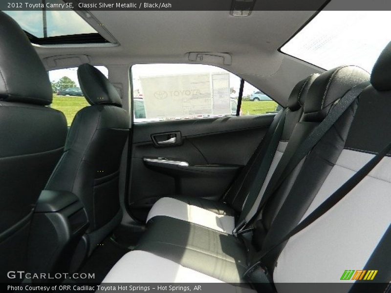 Classic Silver Metallic / Black/Ash 2012 Toyota Camry SE