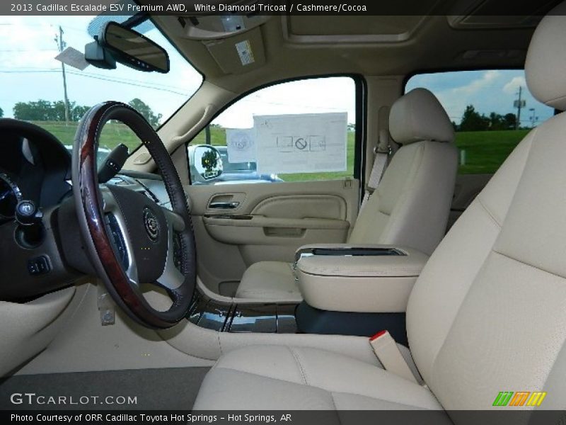  2013 Escalade ESV Premium AWD Cashmere/Cocoa Interior