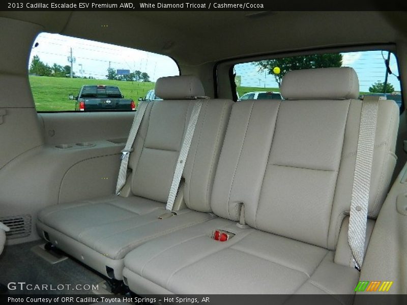 Rear Seat of 2013 Escalade ESV Premium AWD