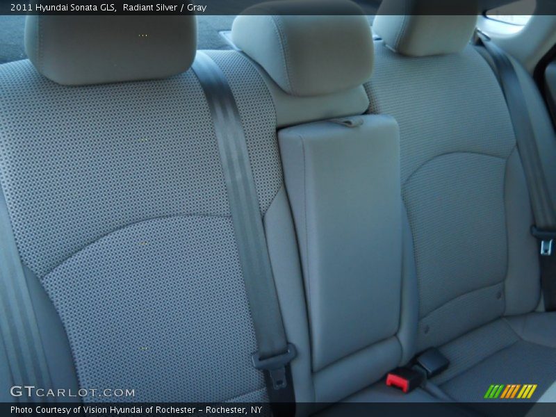 Radiant Silver / Gray 2011 Hyundai Sonata GLS