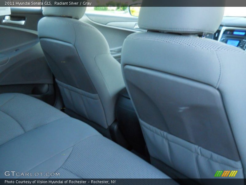 Radiant Silver / Gray 2011 Hyundai Sonata GLS