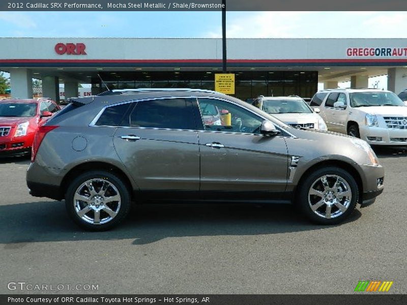 Mocha Steel Metallic / Shale/Brownstone 2012 Cadillac SRX Performance