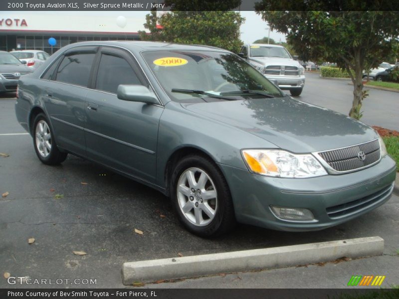 Silver Spruce Metallic / Ivory 2000 Toyota Avalon XLS