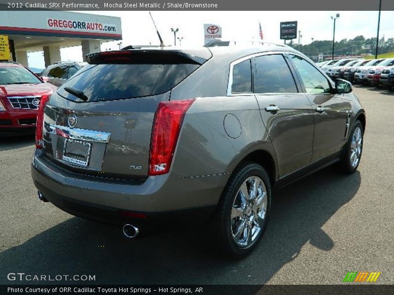 Mocha Steel Metallic / Shale/Brownstone 2012 Cadillac SRX Performance