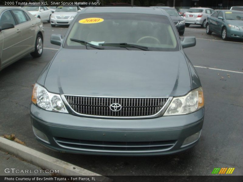 Silver Spruce Metallic / Ivory 2000 Toyota Avalon XLS