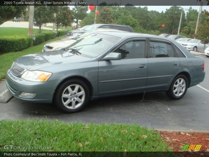 Silver Spruce Metallic / Ivory 2000 Toyota Avalon XLS