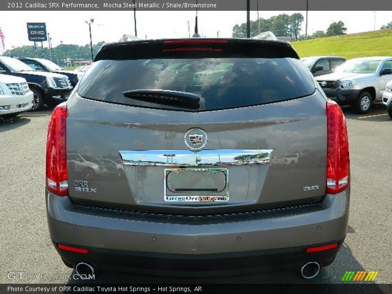 Mocha Steel Metallic / Shale/Brownstone 2012 Cadillac SRX Performance