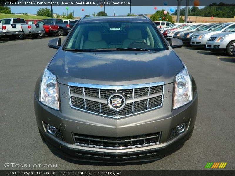 Mocha Steel Metallic / Shale/Brownstone 2012 Cadillac SRX Performance