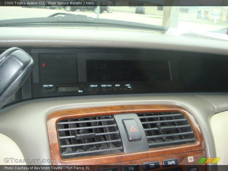 Silver Spruce Metallic / Ivory 2000 Toyota Avalon XLS