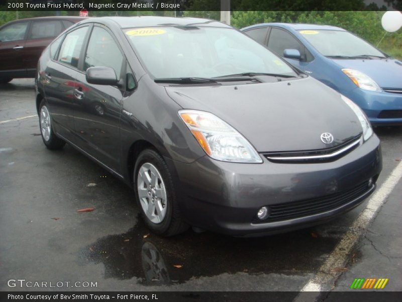 Magnetic Gray Metallic / Bisque 2008 Toyota Prius Hybrid