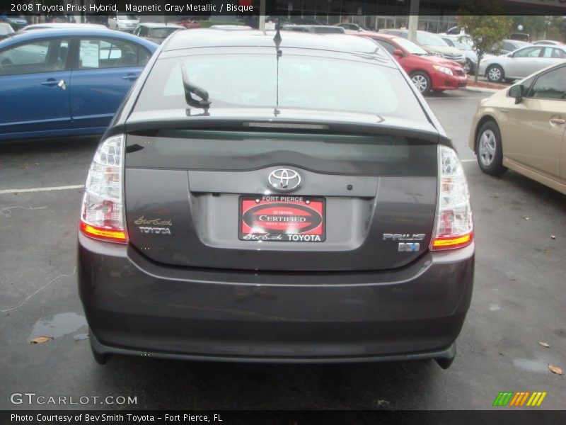 Magnetic Gray Metallic / Bisque 2008 Toyota Prius Hybrid