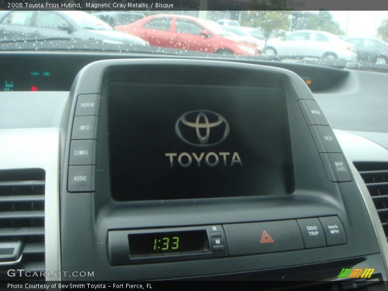 Magnetic Gray Metallic / Bisque 2008 Toyota Prius Hybrid