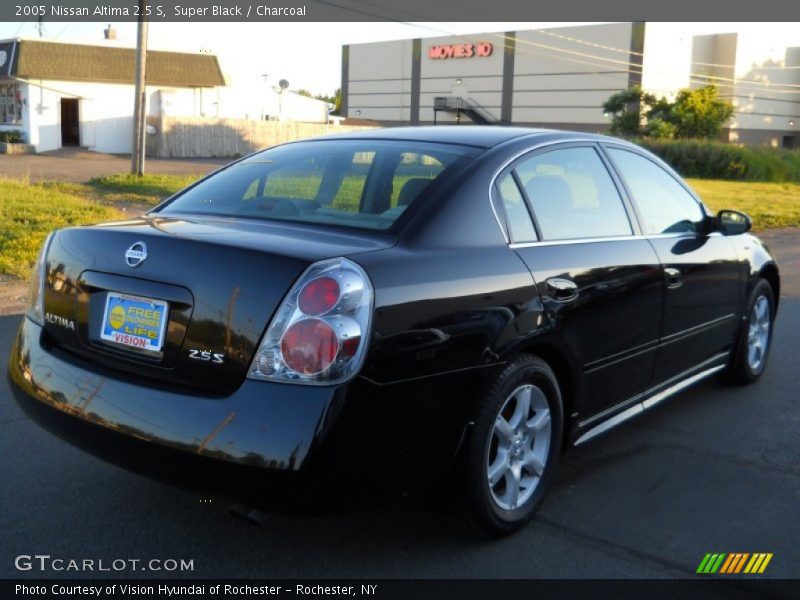 Super Black / Charcoal 2005 Nissan Altima 2.5 S